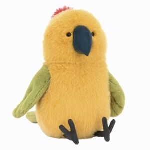 Jellycat Budgeby Parrot 10.2x5.5x4.7" Soft & Plush BNWT Authentic